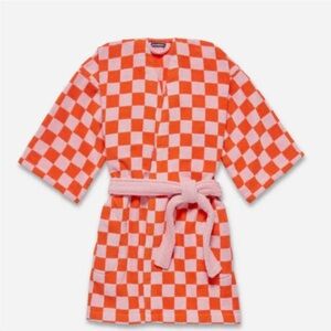 Brooklinen Orange Robe SIZE SMALL